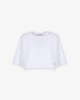 Immagine di Crop Top In Jersey A M/M Basico • Bianco Ottico