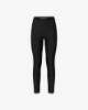 Immagine di Leggings In Lycra Lucida Con Elastico Logato • Nero