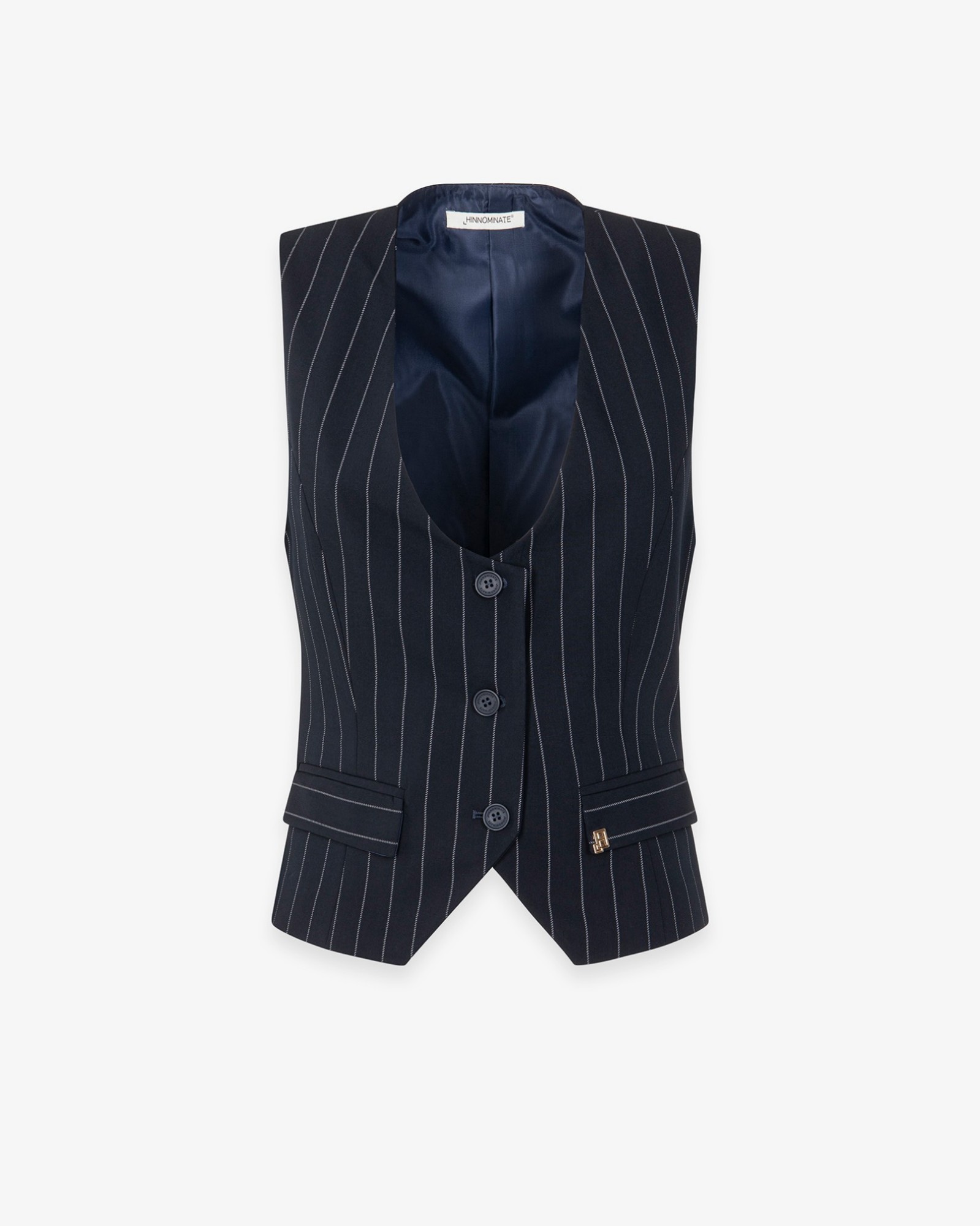 Picture of Pinstriped Vest • Blue