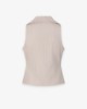 Immagine di Gilet Gessato Con Reverse • Beige