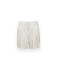 Picture of Pinstriped Linen Cuffed Shorts • White