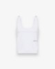 Picture of Two-way stretch tank top with square neckline • Optical White