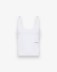 Picture of Two-way stretch tank top with square neckline • Optical White