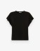 Picture of Oversized Viscose T-Shirt • Black