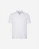 Picture of Jersey Polo Shirt With V-Neck And Embossed • Optical White