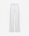 Picture of Palazzo Pants with Pleats in Linen • White